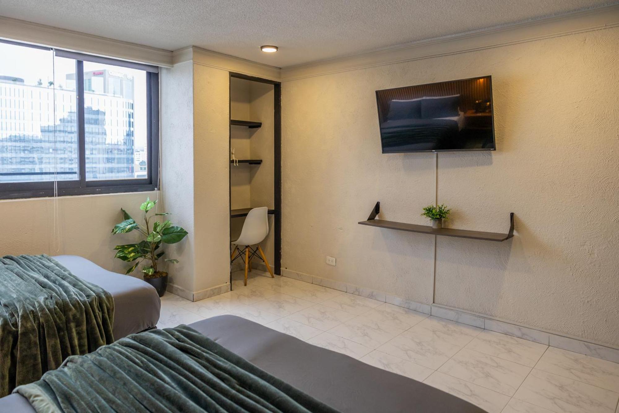 Posh Polanco Stay Tvs And Desks In Each Room México DF Exterior foto
